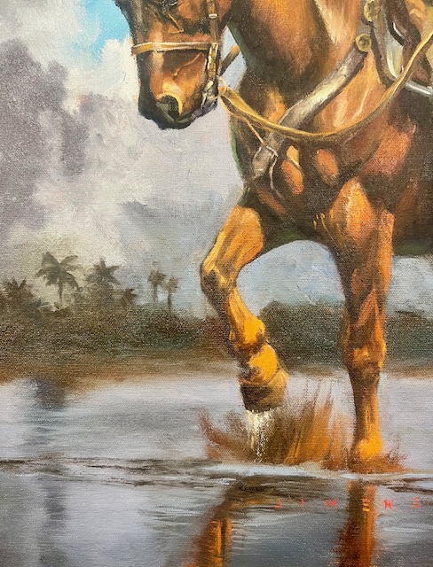 Paulo Jimenez - Juan Ponce de Leon Arriving in America