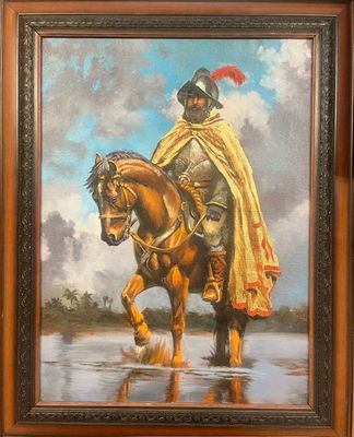 Paulo Jimenez - Juan Ponce de Leon Arriving in America 00487