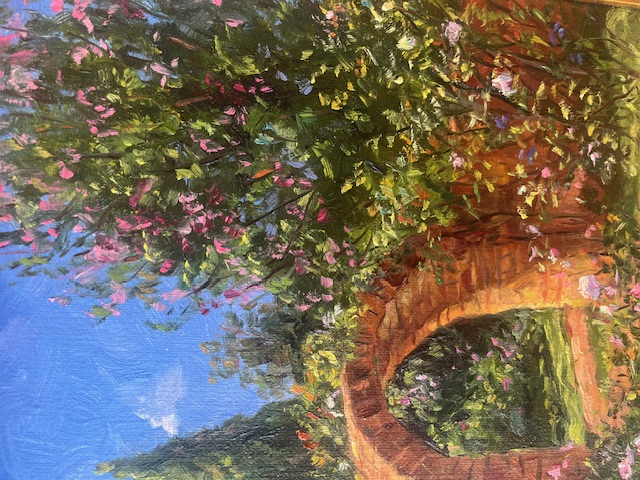 Charles Dickinson - Garden Scene