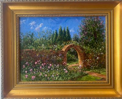 Charles Dickinson - Garden Scene 00492