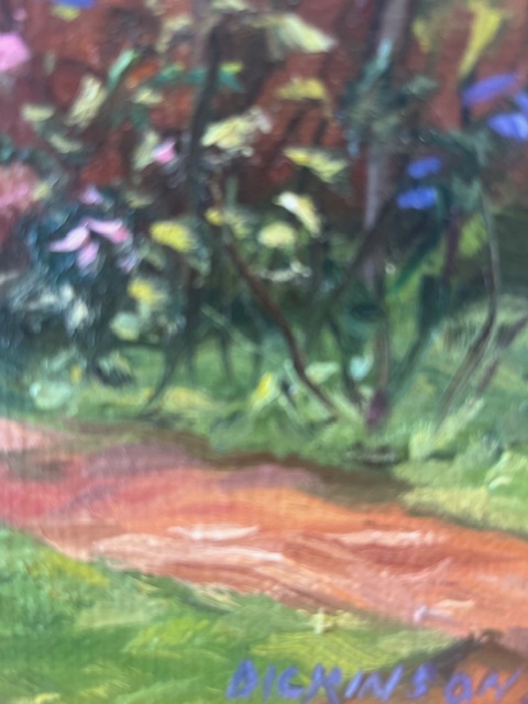 Charles Dickinson - Garden Scene