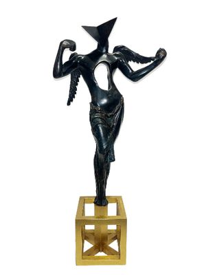 Salvador Dali - The Surrealist Angel Bronze 1983 00529