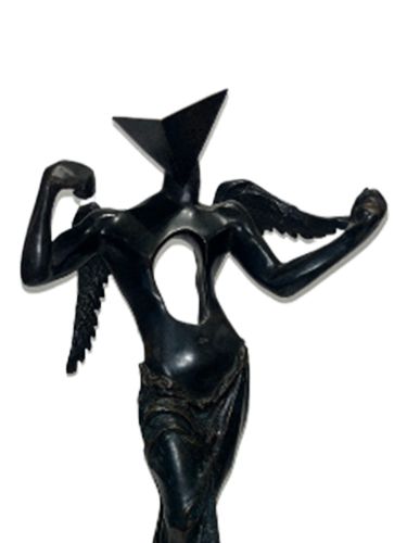 Salvador Dali - The Surrealist Angel Bronze 1983