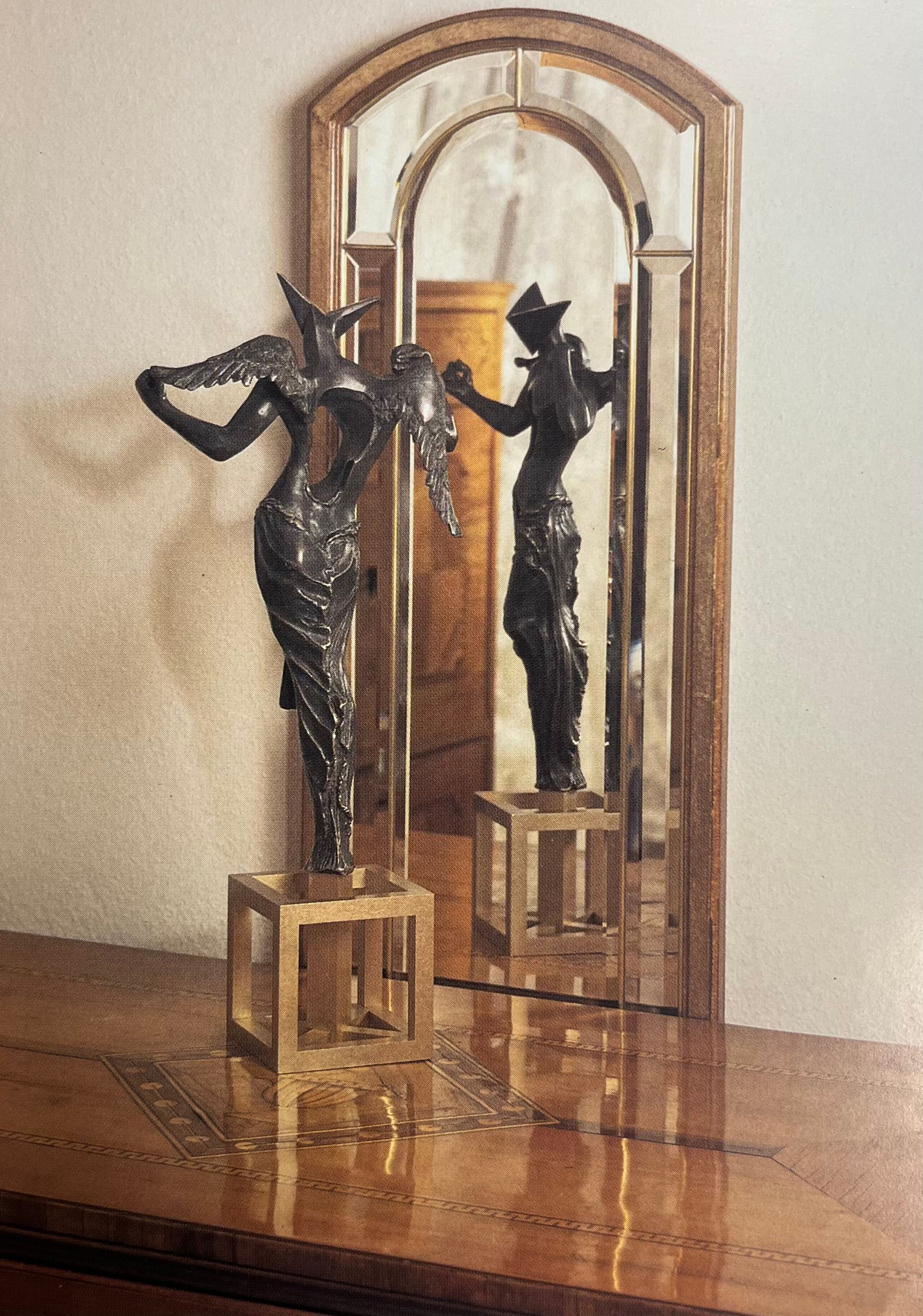 Salvador Dali - The Surrealist Angel Bronze 1983