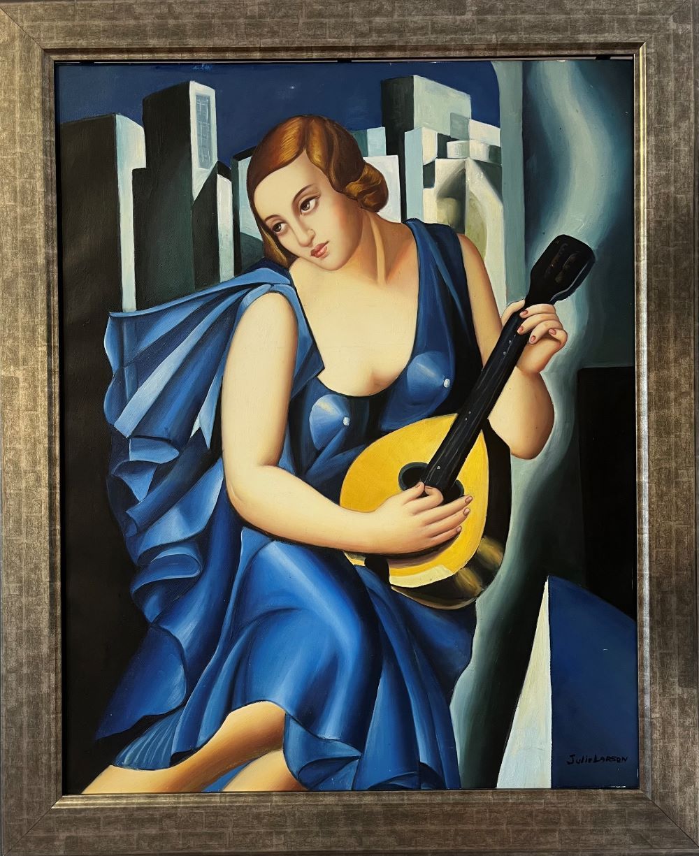 Julie Larson - Woman with a Mandolin