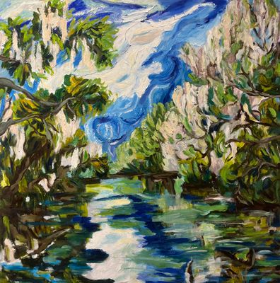 Irene Salley - Autumn on the River 00233