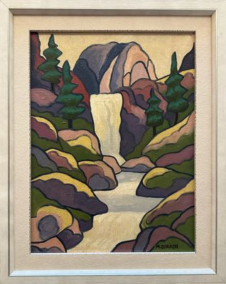 Marguerite Zorach - Waterfall - Price on Request 00456