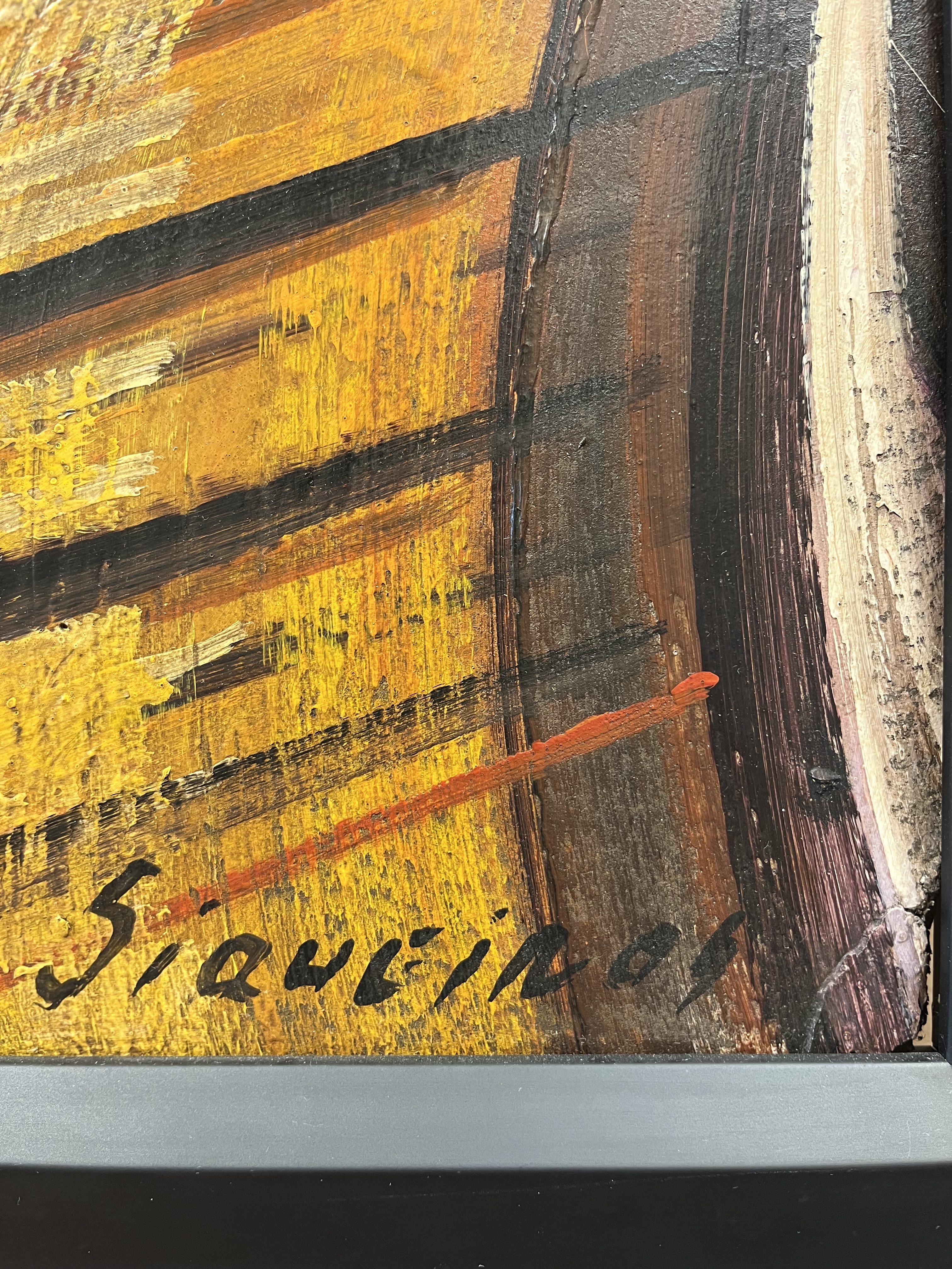 David A. Siqueiros - Emiliano Zapata Original Social Realism Painting David A. Siqueiros - Emiliano Zapata Original Social Realism Painting