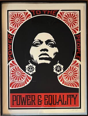 Shepard Fairey - Power and Equality 00462