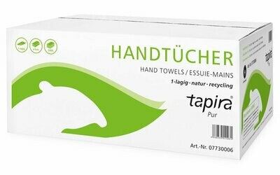 TAPIRA Handtuchpapier PUR 1-lagig