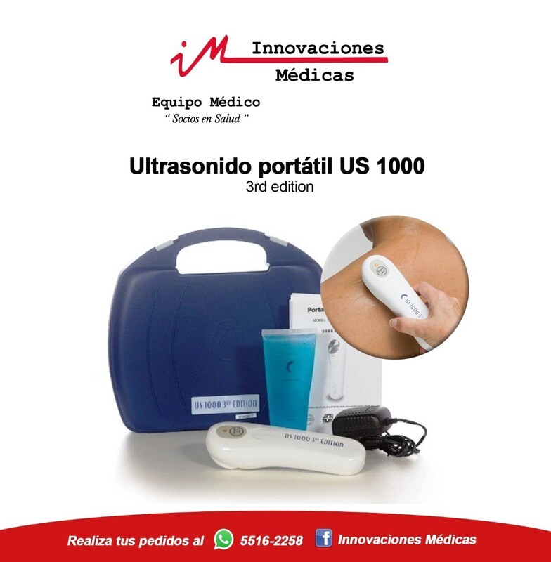 Ultrasonido US 1000 3ra Edición - Todo Salud - Fisioterapia