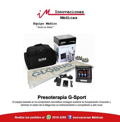 Presoterapia Portátil G-Sport