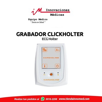 Clickholter Grabador ECG Holter