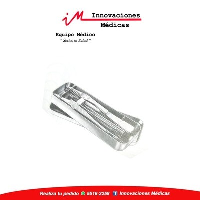 Set de suturas Agrafes con estuche de metal 4 piezas