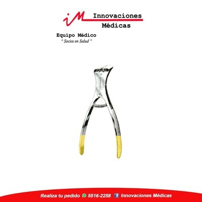 Pinza para cirugía Ósea 15cms