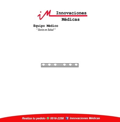 Placa semitubular 4.5 mm