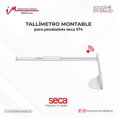 Tallímetro montable para pesabebés seca 374