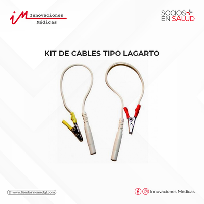 Kit de cables tipo lagarto