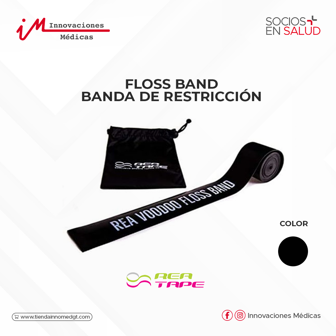 FLOSS BAND, Banda de restricción color negro