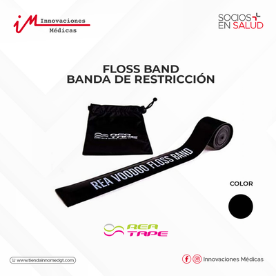 FLOSS BAND, Banda de restricción color negro