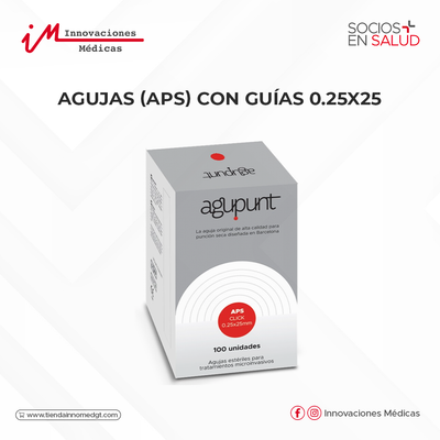 Agujas (APS) con guías 0.25x25