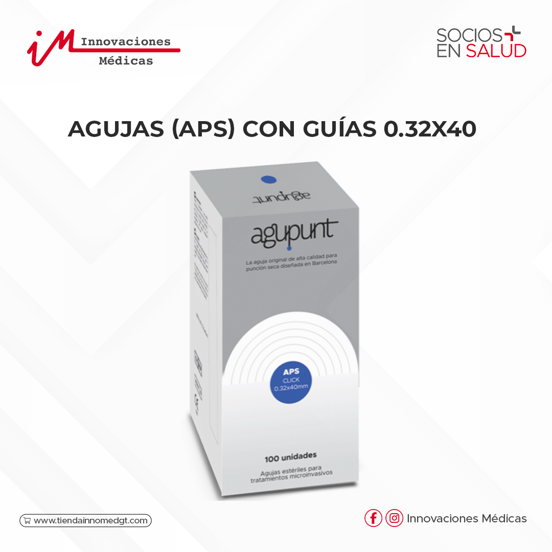 Agujas (APS) con guías 0.32x40