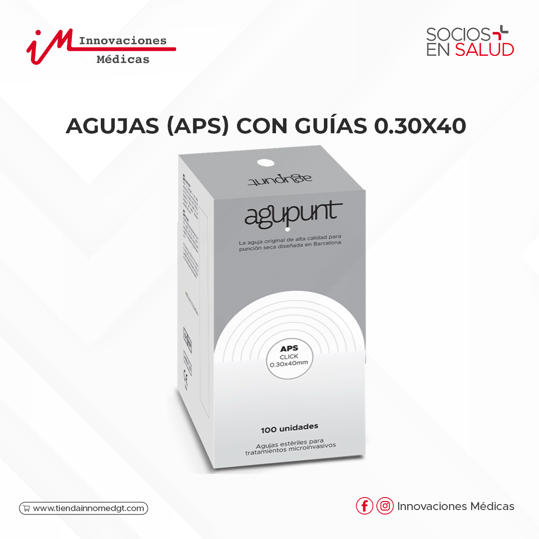 Agujas (APS) con guías 0.30x40