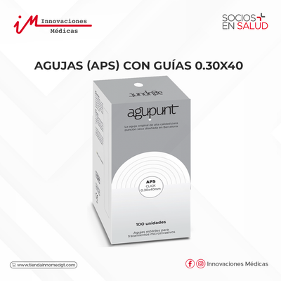 Agujas (APS) con guías 0.30x40