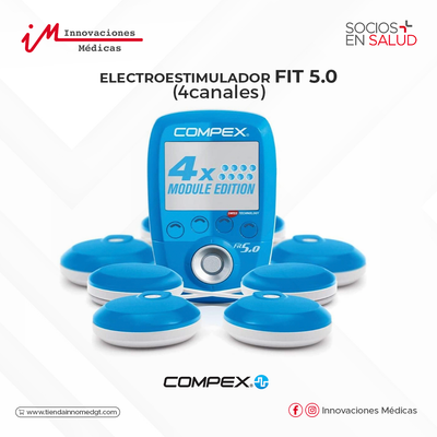 Electroestimulador FIT 5.0 (4 canales)