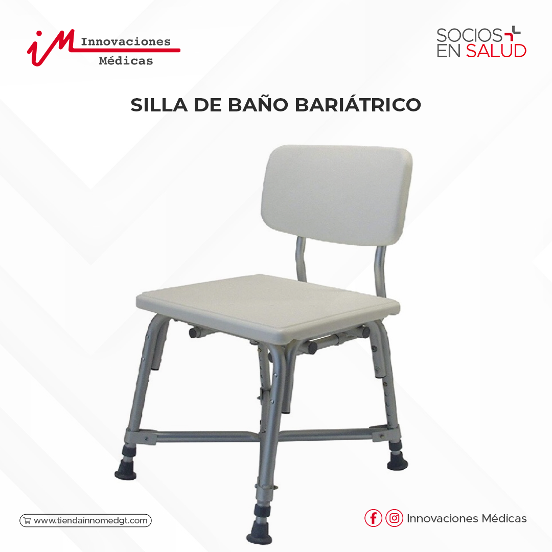 Silla de baño bariátrico