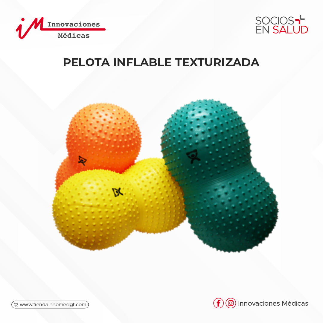 Pelota inflable texturizada