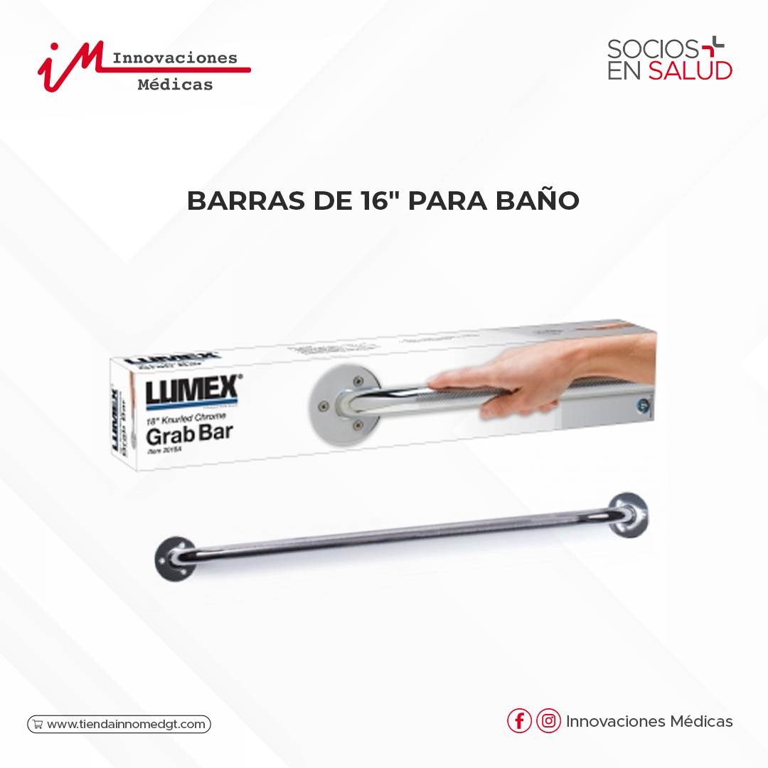 Barras de 16&quot; para baño