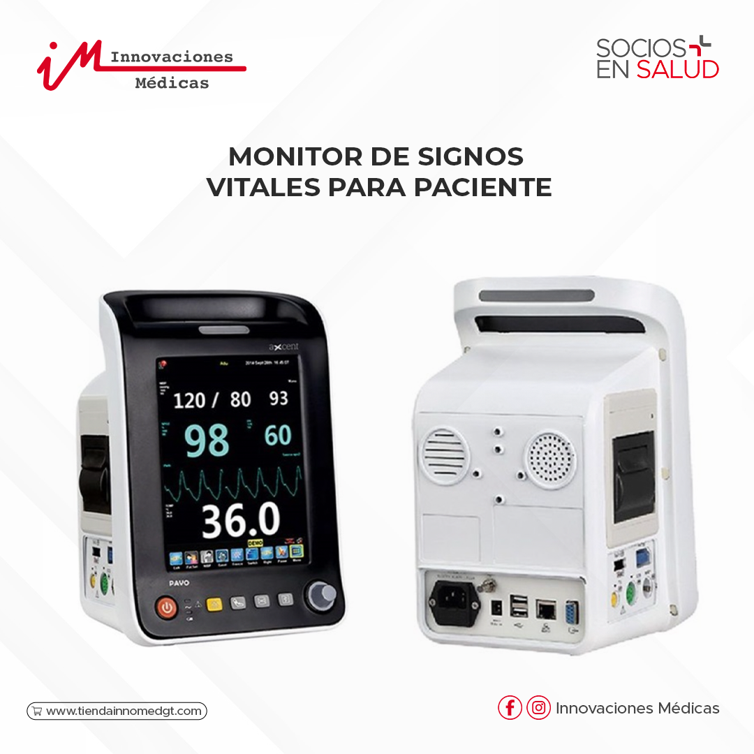 Monitor de signos vitales para paciente