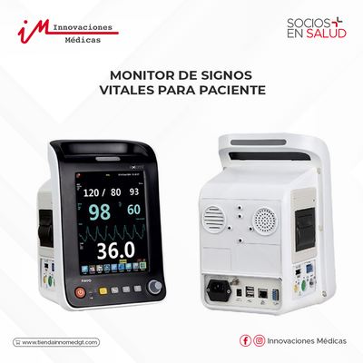 Monitor de signos vitales para paciente