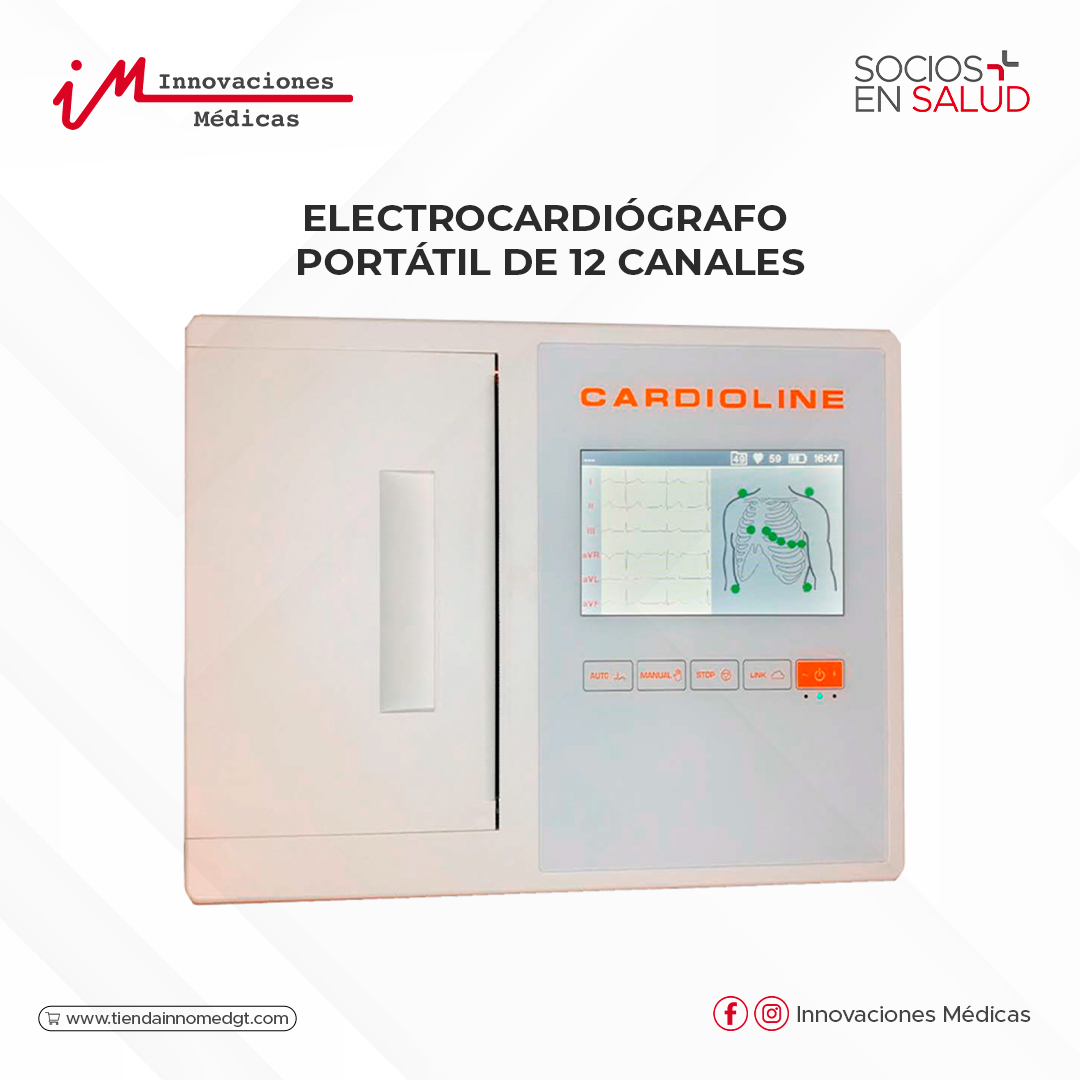 Electrocardiógrafo portátil de 12 canales ECG200L