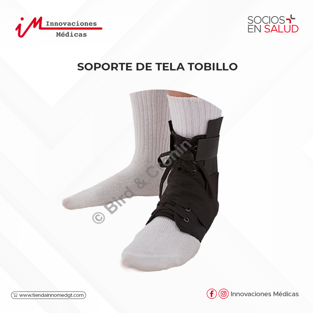 Soporte de tela tobillo