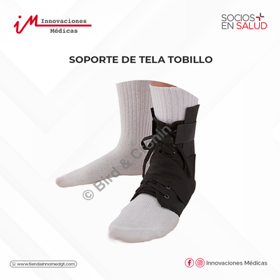 Soporte de tela tobillo
