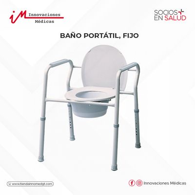 Baño portátil, fijo