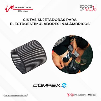 Cintas sujetadoras para electroestimuladores inalámbricos