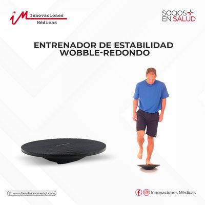Entrenador de estabilidad Wobble-Redondo