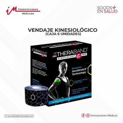 Vendaje Kinesiológico (Caja 6 unidades)