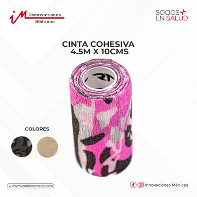 Cinta cohesiva, 4.5m x 10cms