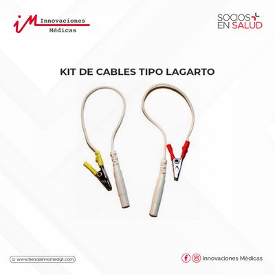 Kit de cables tipo lagarto
