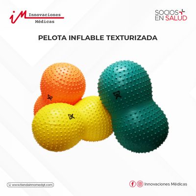 Pelota inflable texturizada