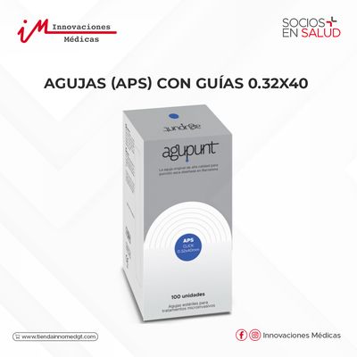 Agujas (APS) con guías 0.32x40