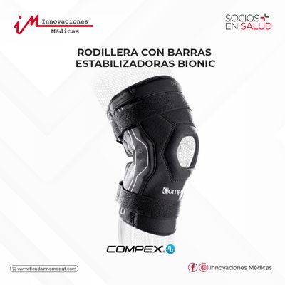 Rodillera con barras estabilizadoras BIONIC