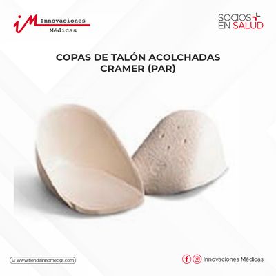 Copas de talón acolchadas  Cramer (par)