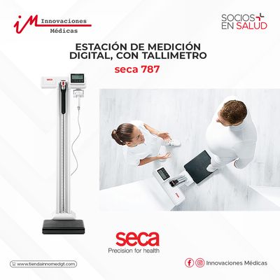 Estación de medición digital, con tallimetro