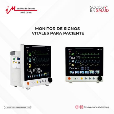 Monitor de signos vitales para paciente