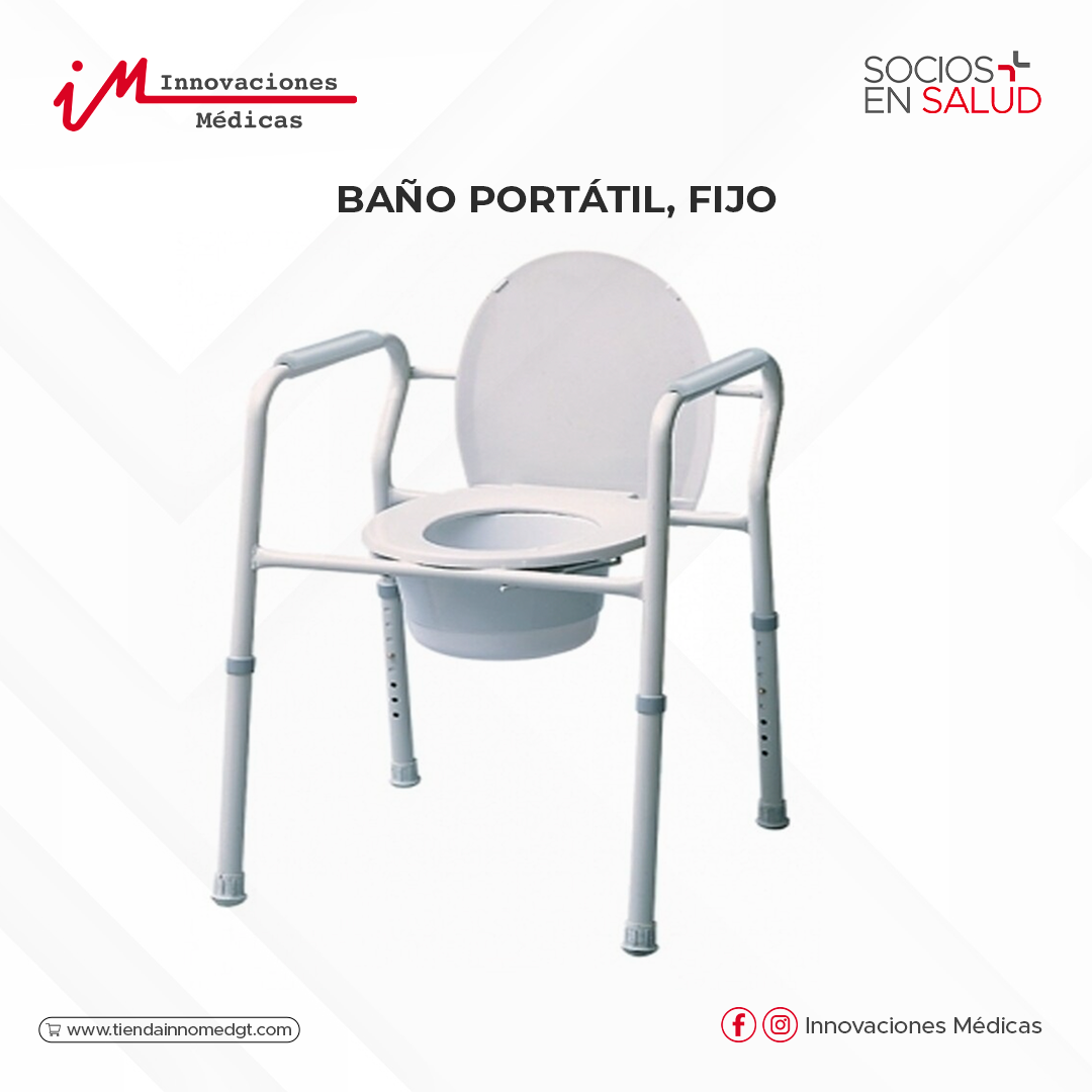 Baño portátil, fijo